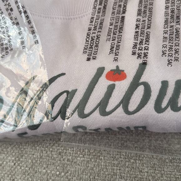 Old Navy Lavender Malibu Farm Stand SoComfy Crew-Neck Graphic Sweatshirt - Picture 10 of 10